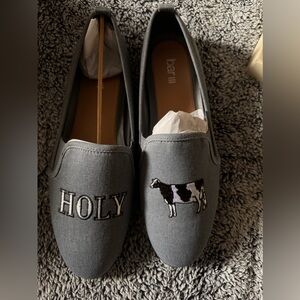 Bar III holy cow sneakers